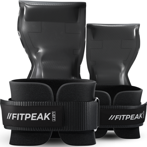 FITPEAK パワーグリップ 筋トレ【痛くない厚さ1.5倍クッション】 懸垂 補助 グリップ トレーニングギア ウェイトリフティング 女性 男性 メンズ レディース
