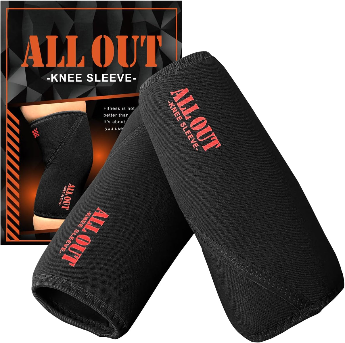 ALLOUT(オールアウト)ニースリーブのサイズ・サイズ感・洗濯・口コミまとめ｜M〜4XLの選び方