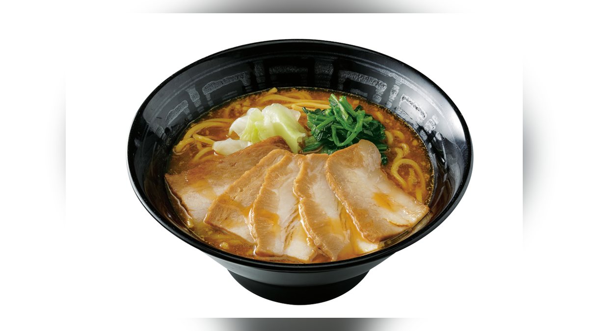 【ココイチ】チャーシューカレーらーめん1食のたんぱく質は26.2g。56品中7位