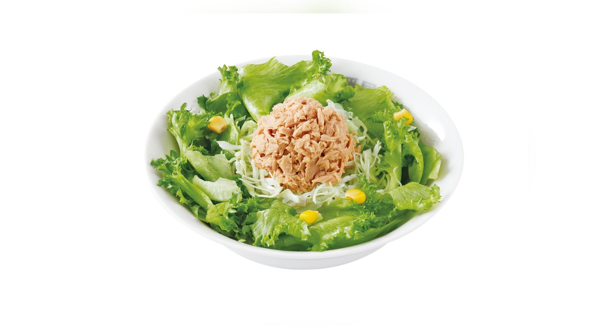 【ココイチ】ツナサラダ1食は115kcal。たんぱく質10.2g、脂質6.7g