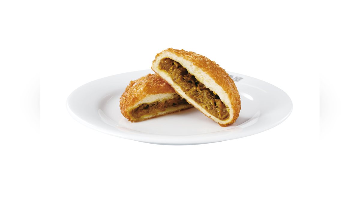 【ココイチ】ポークカレーパン1食のカロリーは319kcal。たんぱく質8.8g