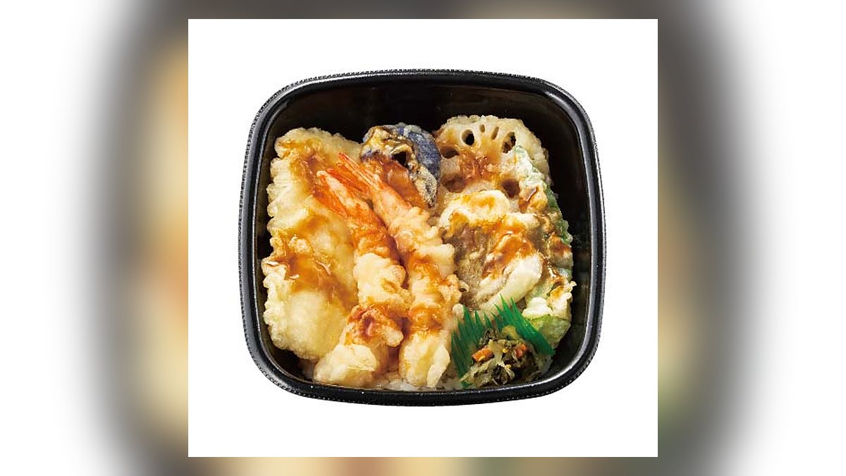 ほっともっとの海鮮天丼ごはんミニ盛の写真（公式サイトより）
