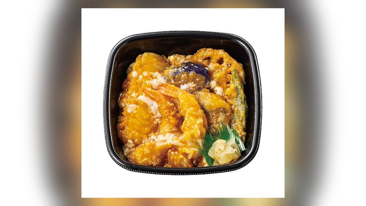 ほっともっとの海鮮天とじ丼ごはんミニ盛の写真（公式サイトより）