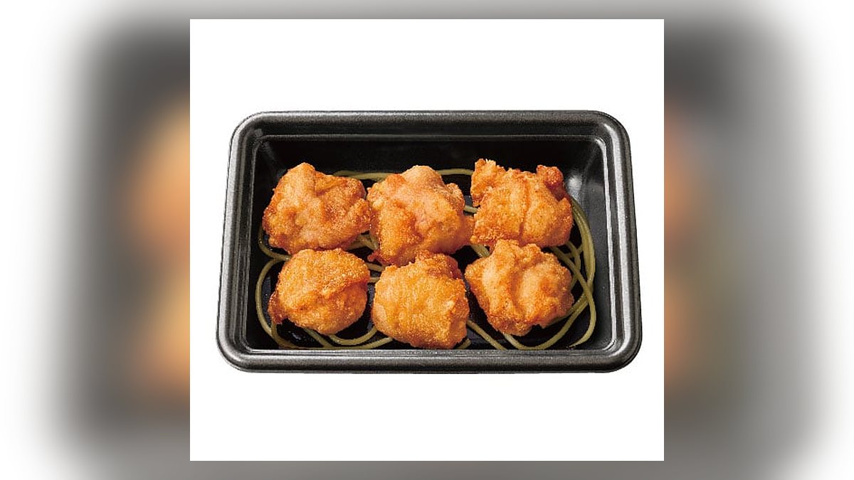 【ほっともっと】6コ入りから揚 おかずのみ1食はたんぱく質36.2g。4位