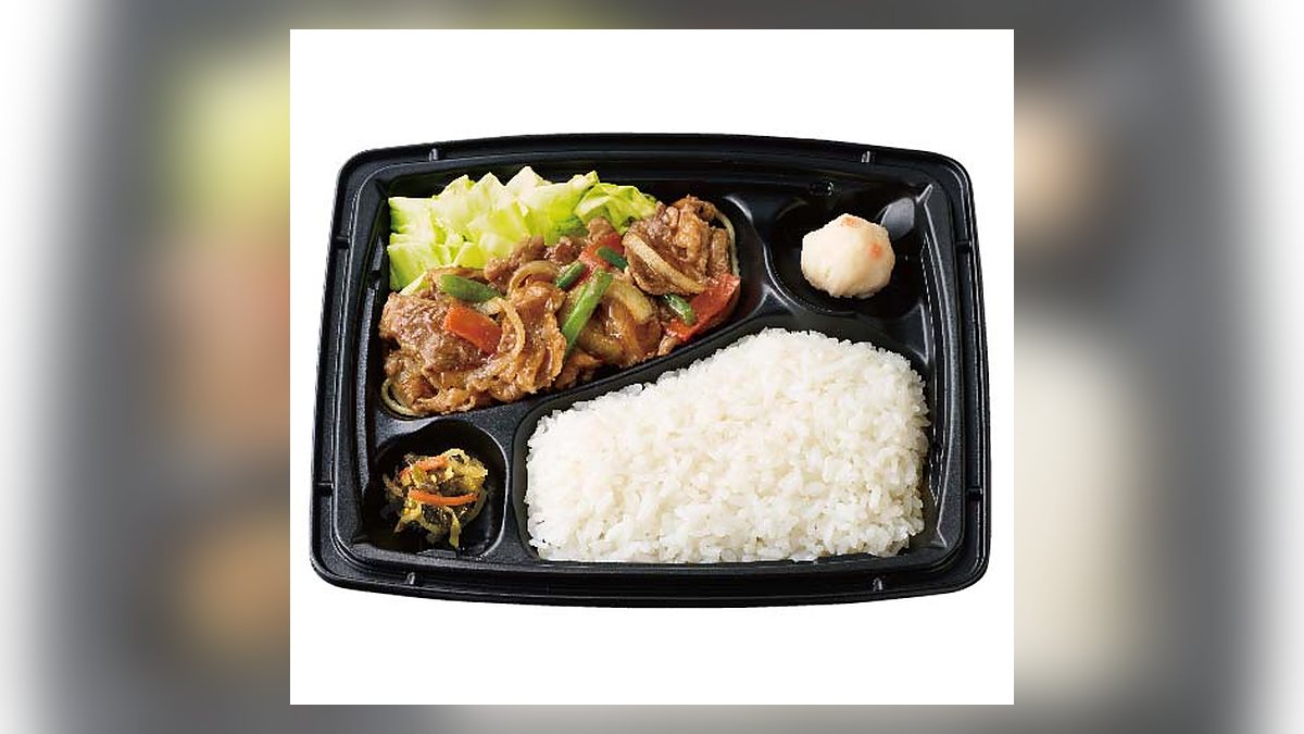 【ほっともっと】牛焼肉弁当ごはんミニ盛のたんぱく質は16.7g。53品中42位