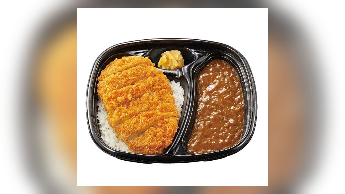 ほっともっとのロースカツカレーごはんミニ盛の写真（公式サイトより）