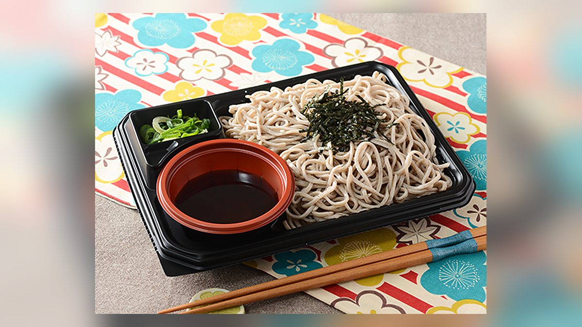 【ローソン】香りとのど越し ざるそば1食のたんぱく質は21.2g。40品中22位