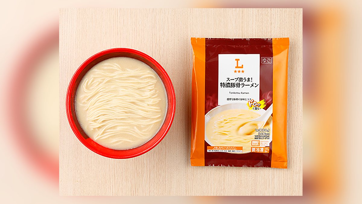 ローソンのスープ激うま!特濃豚骨ラーメンの写真（公式サイトより）