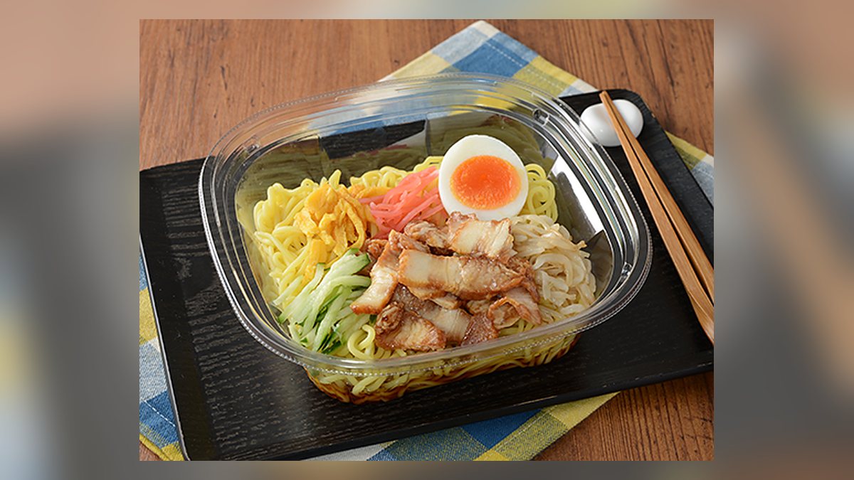 ローソンの冷し中華1食の写真（公式サイトより）