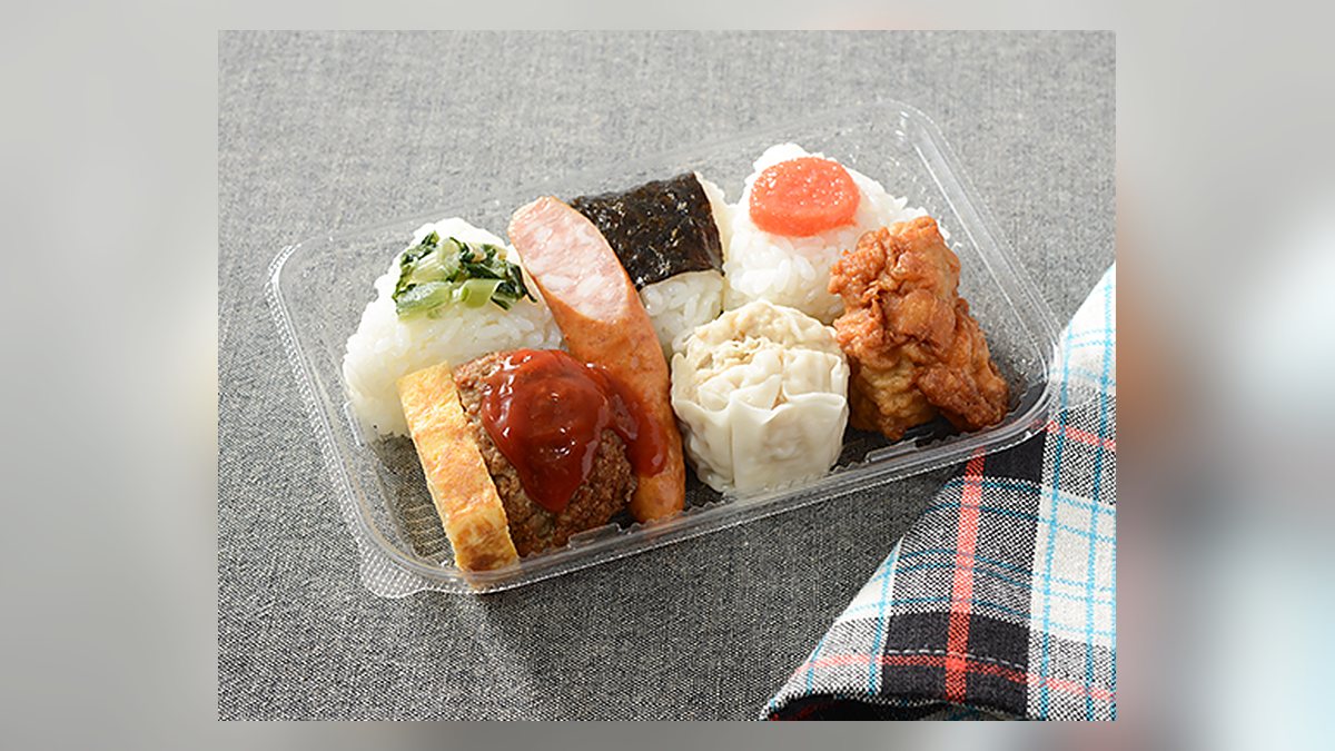 ローソンのおにぎり弁当1食の写真（公式サイトより）