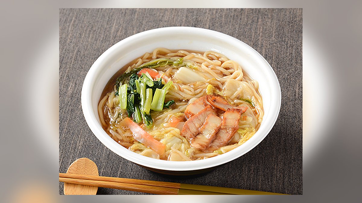 ローソンの1食分の野菜あんかけラーメンの写真（公式サイトより）