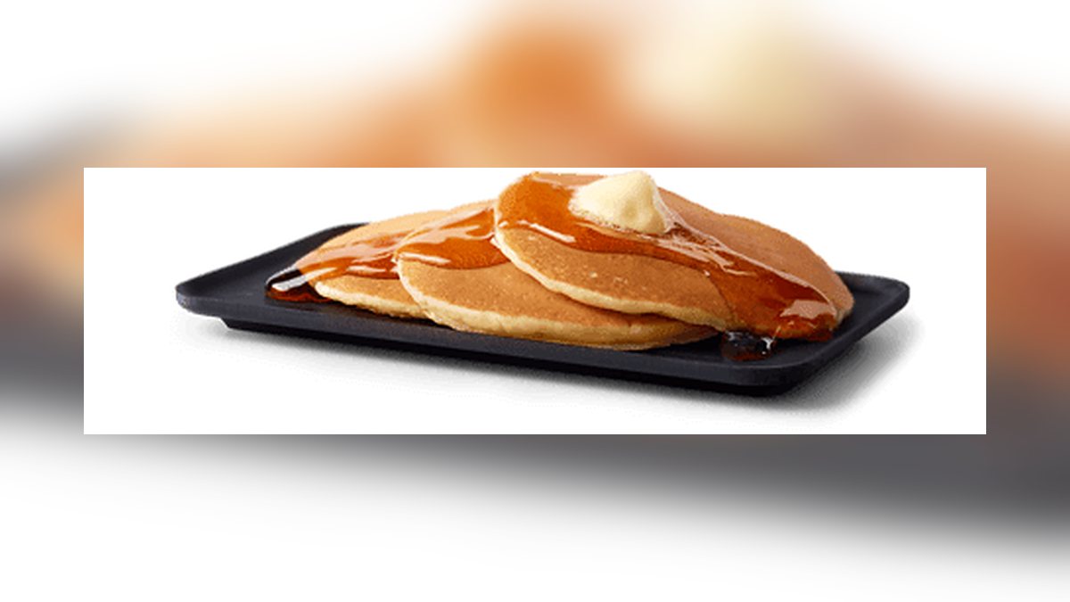 【マクドナルド】ホットケーキ1食のカロリーは323kcal。たんぱく質8.3g