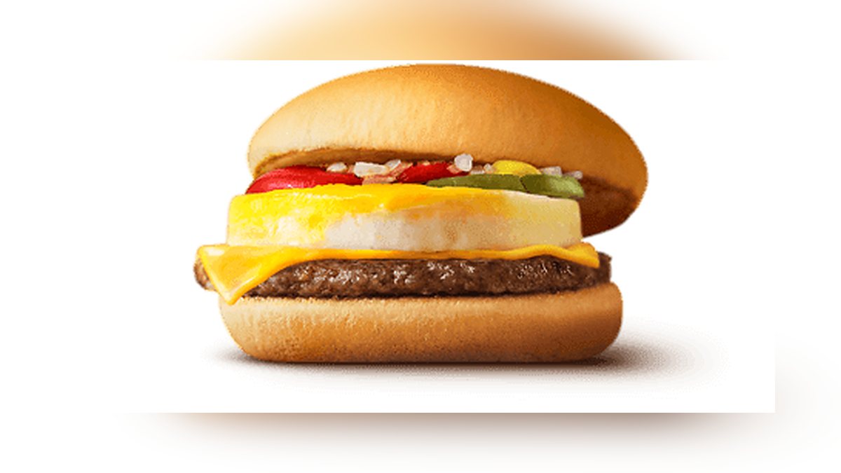マクドナルドのエグチの写真（公式サイトより）