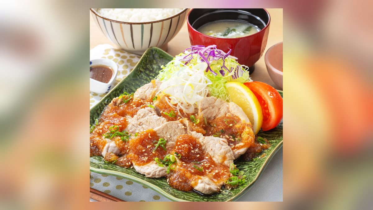 【大戸屋】豚ヒレの冷しゃぶ おろし柚香だれ定食はたんぱく質42.3g。12位