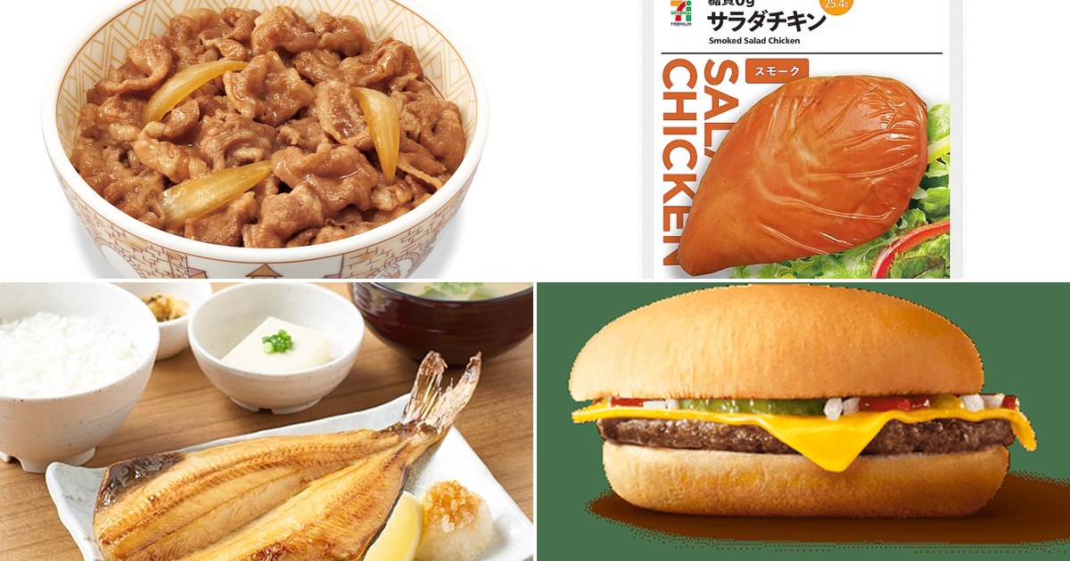 やよい軒のしまほっけ定食。外食でたんぱく質を朝昼晩に分けて取る栄養学の例