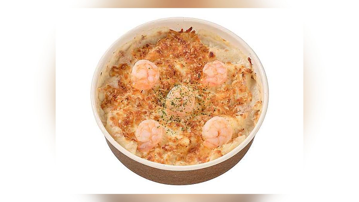 【セブンイレブン】こだわりソースの海老グラタンのたんぱく質は19g。12品中7位