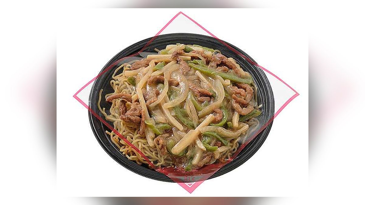 【セブンイレブン】香ばし麺のチンジャオロース焼そばはたんぱく質19g。32位