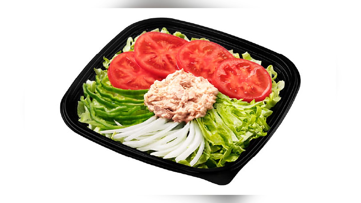 【サブウェイ】ツナサラダレギュラーのカロリーは169kcal。たんぱく質8.3g