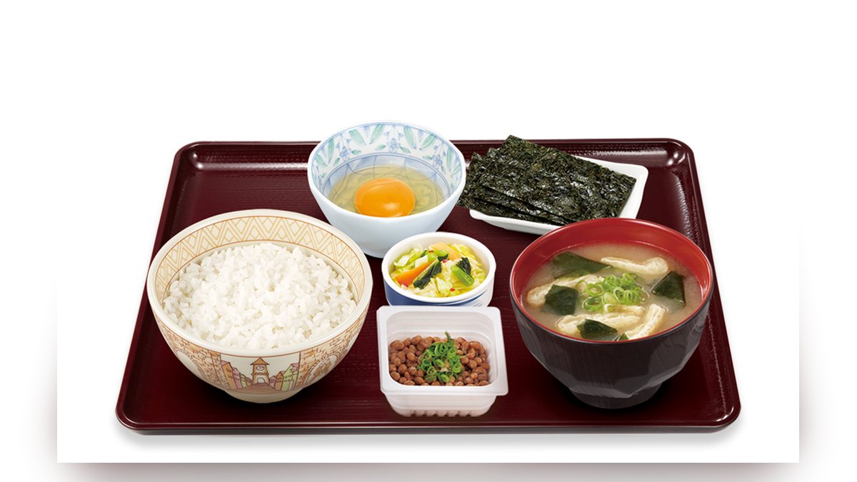 【すき家】納豆定食並盛のたんぱく質は24.7g。96品中60位、脂質13.5g