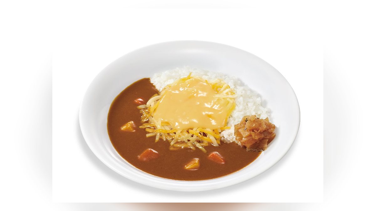 【すき家】とろ~りチーズカレー並盛のたんぱく質は24g。96品中68位