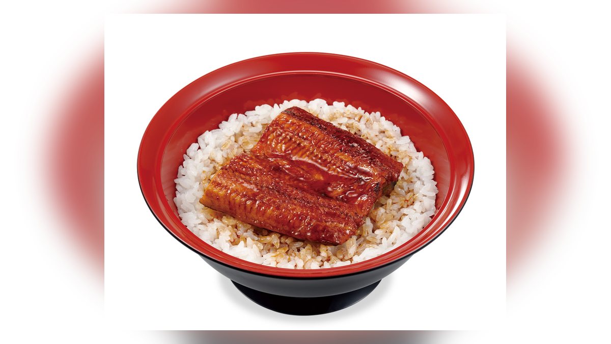 すき家のうな丼並盛の写真（公式サイトより）