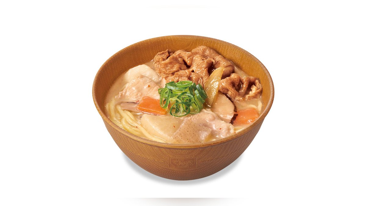 【すき家】牛とん汁みそらーめんのたんぱく質は17.5g。102品中93位