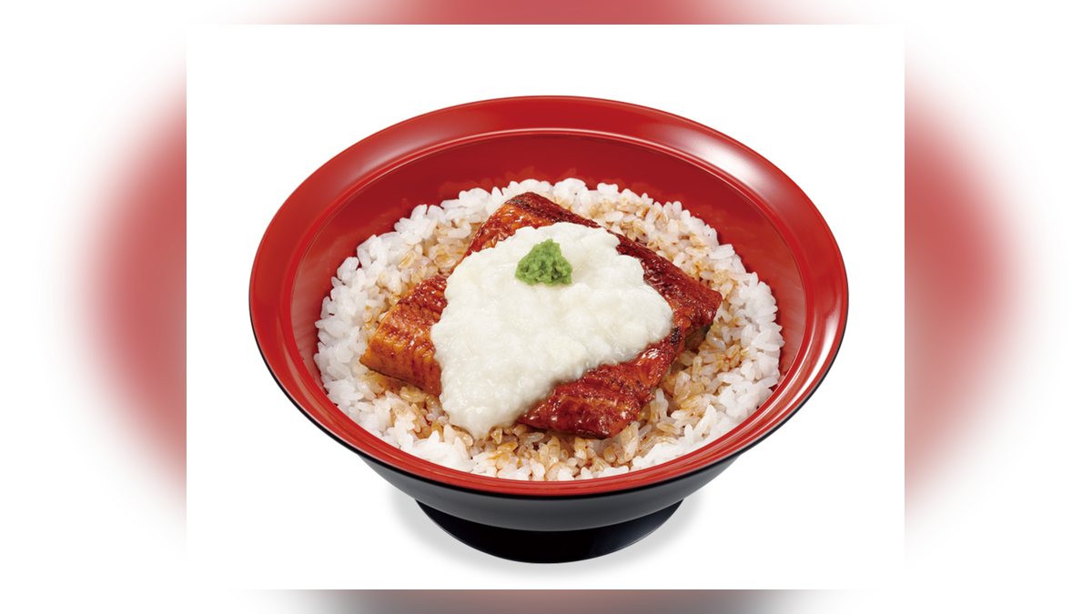 すき家の山かけうな丼並盛の写真（公式サイトより）