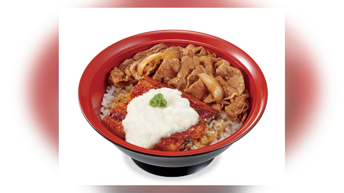 【すき家】山かけうな牛並盛のたんぱく質は33.7g。96品中13位