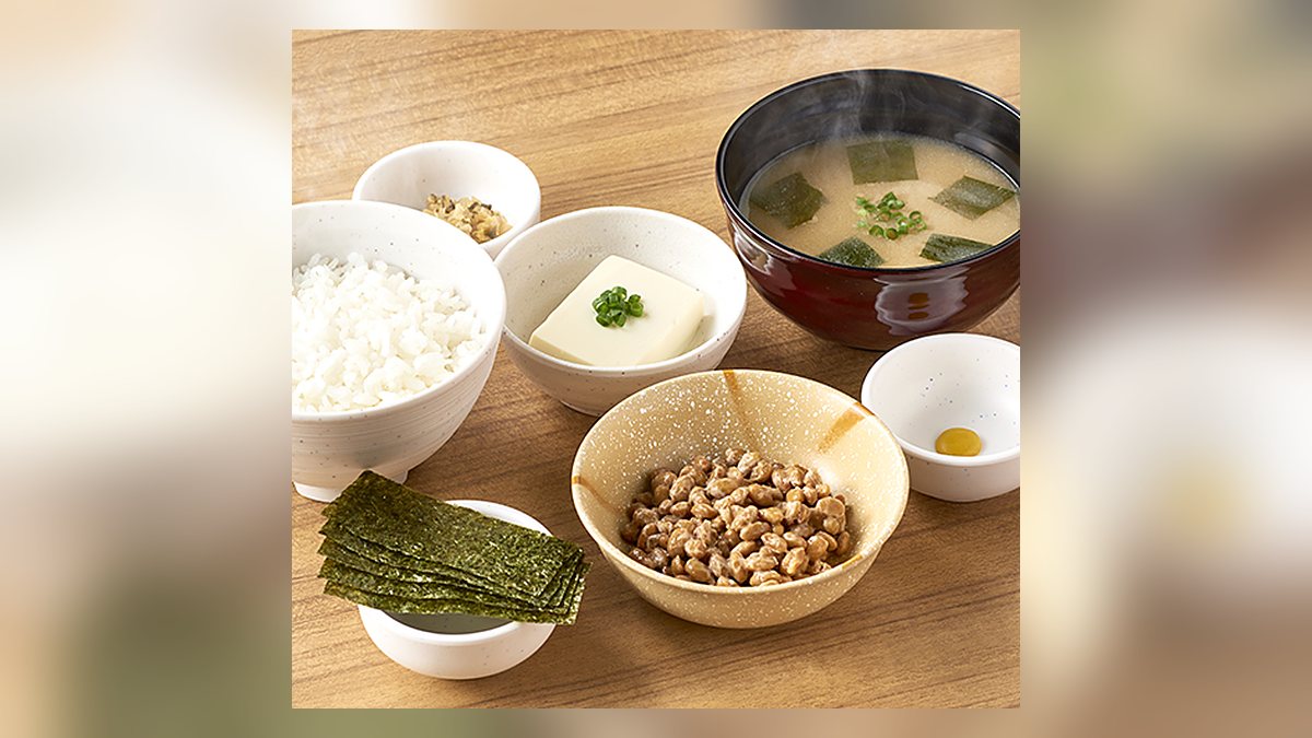 やよい軒の納豆朝食白米の写真（公式サイトより）