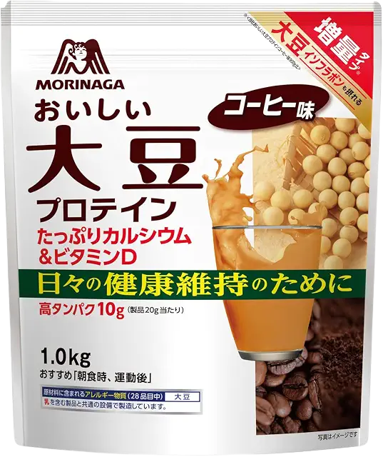 森永 おいしい大豆プロテイン コーヒー 製品画像
