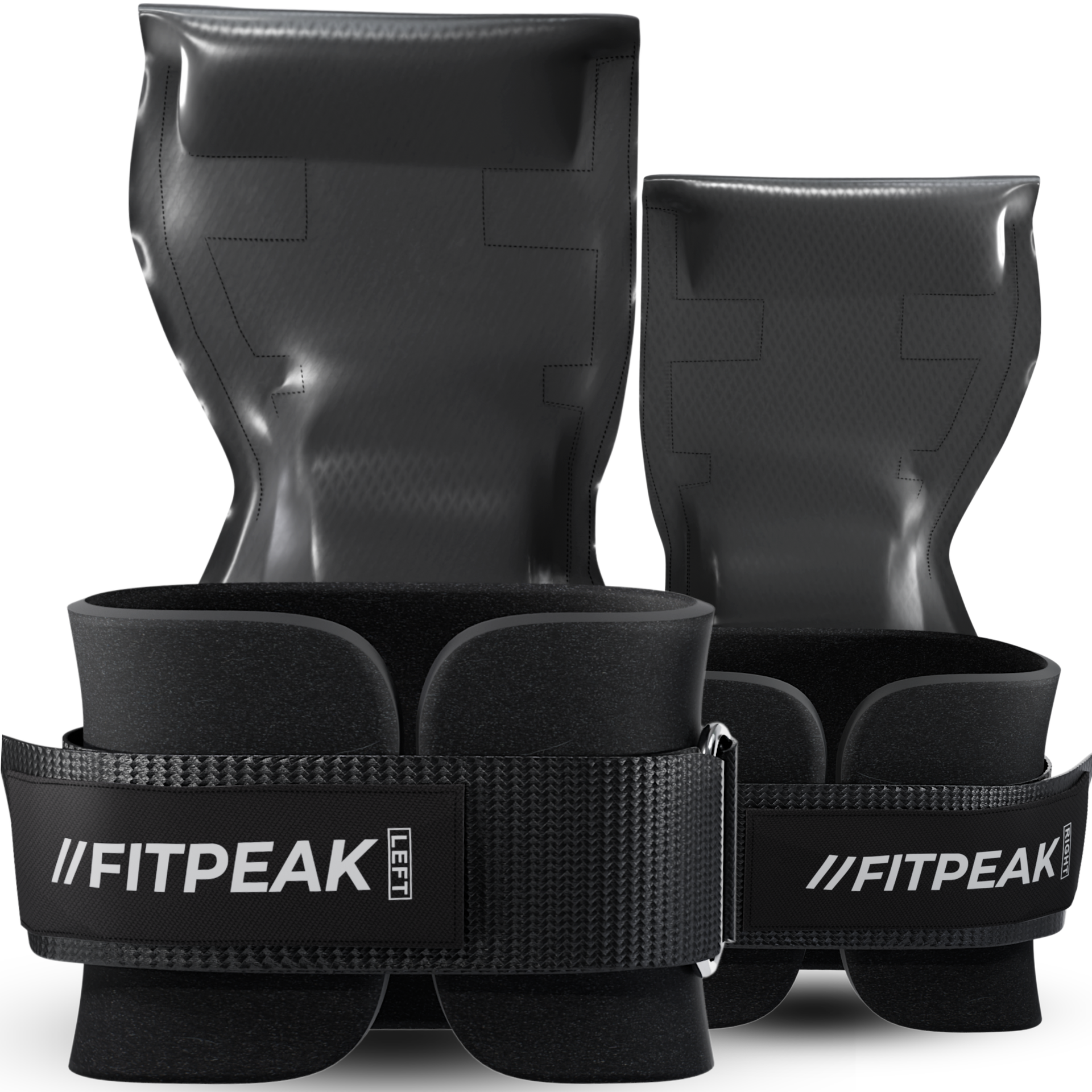 FITPEAK パワーグリップ 筋トレ【痛くない厚さ1.5倍クッション】 懸垂