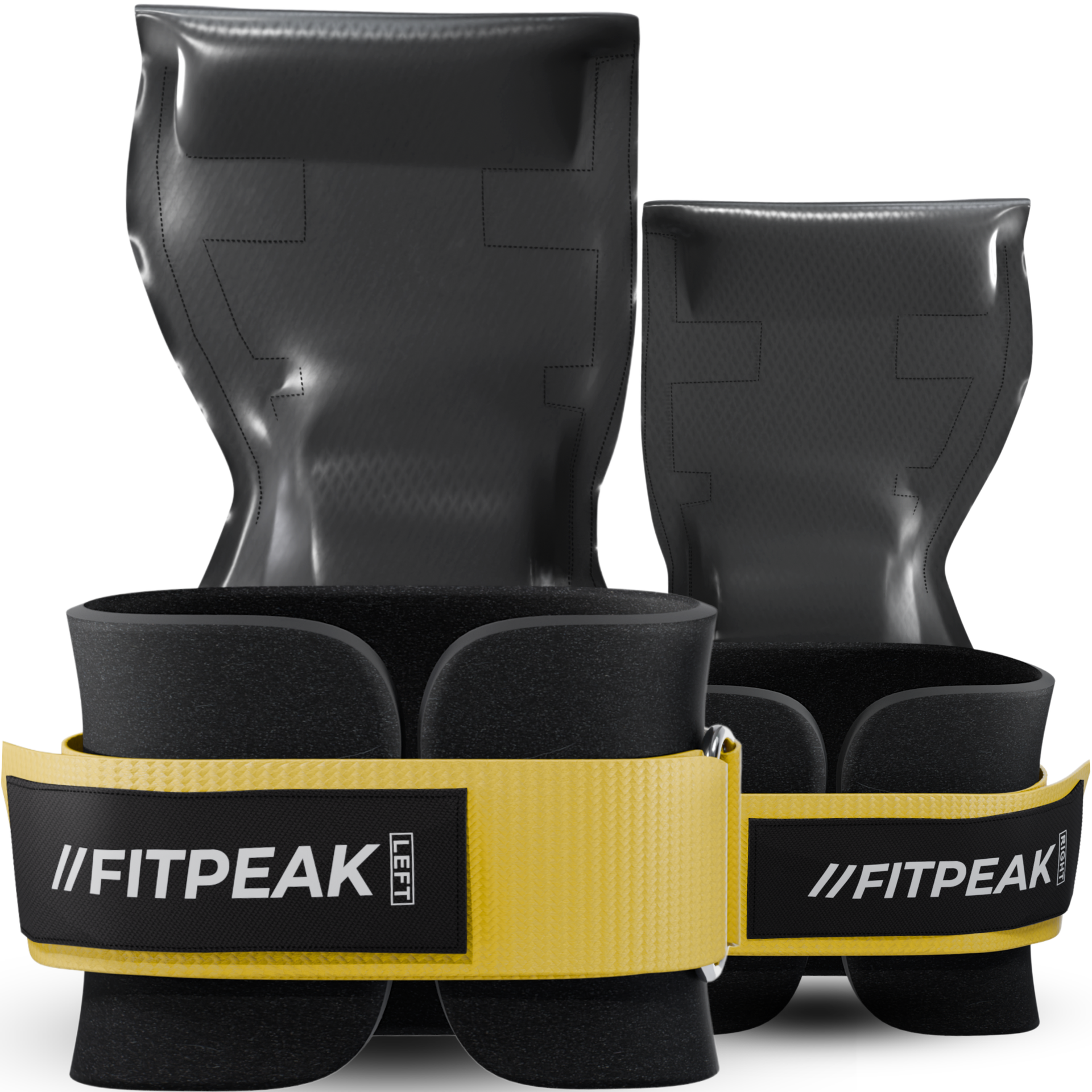 【筋トレ初心者必見！】FITPEAK 二ースリーブ/パワーグリップセット FITPEAK | 筋肉を増やす総合ブランド ウエイトトレーニング