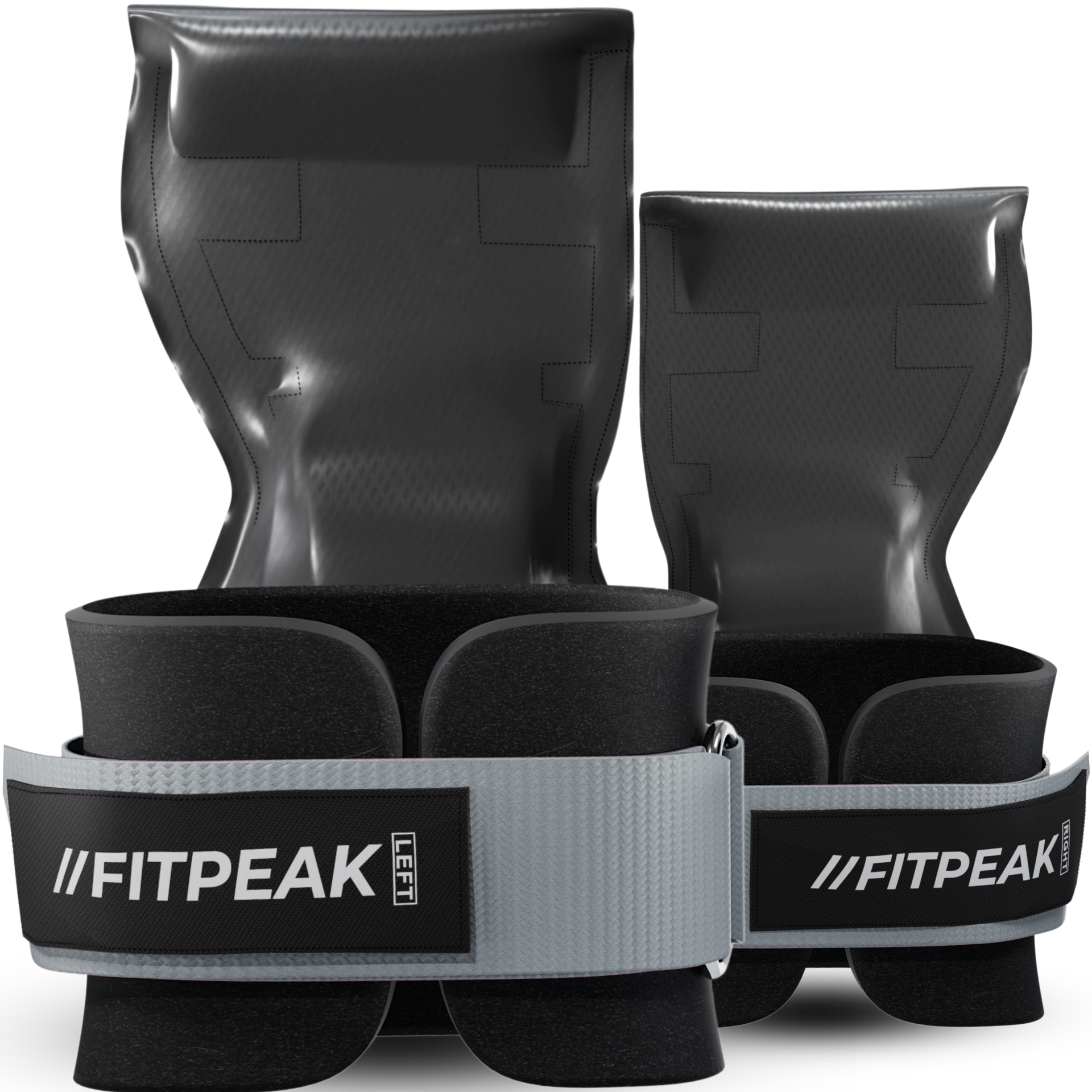 FITPEAK パワーグリップ 筋トレ【痛くない厚さ1.5倍クッション】 懸垂