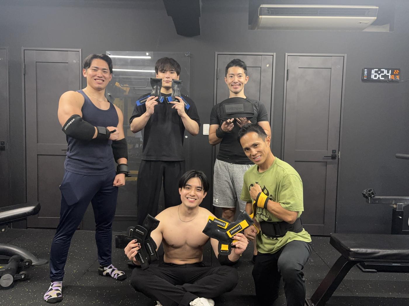 ジムでの FITPEAK チーム